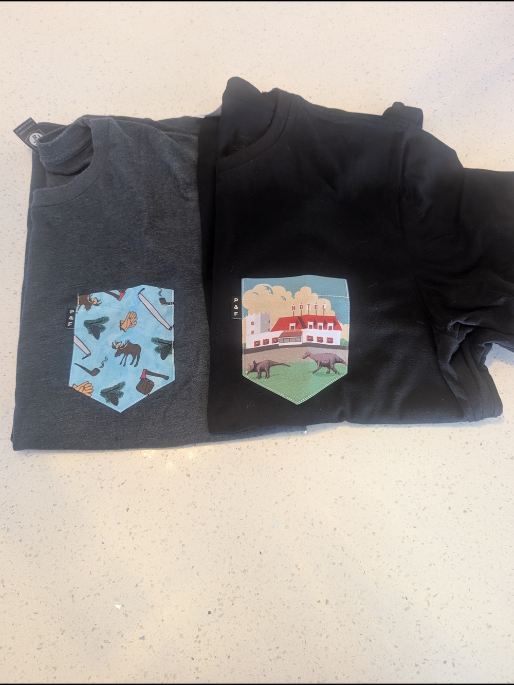 T-shirts Poche Et Fils